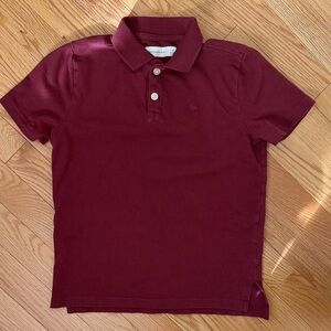 Abercrombie Kids Maroon Polo Shirt